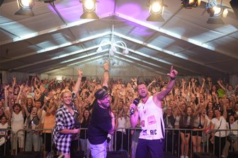Kommentar zum Stadtjubiläum in Flöha: Ein Fest für das Miteinander - Der Auftritt von Stereoact am Freitagabend war einer der Höhepunkte beim Stadtjubiläum in Flöha.
