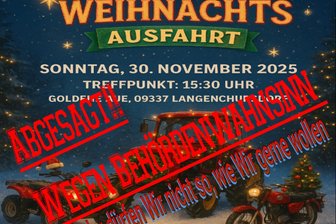 Kommentar zur abgesagten Lichterfahrt in Langenchursdorf: Behördenwahnsinn? - Die Weihnachtsausfahrt wurde abgeblasen.