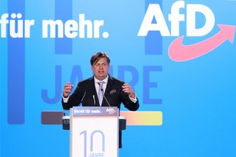Kommentar zur Affäre um den AFD-Spitzenkandidaten Maximilian Krah: Nähe zu China ist kein Zufall - Maximilian Krah hält eine Rede zur Vorstellung als Spitzenkandidat für die Europawahl auf dem AfD-Bundesparteitag in Magdeburg. Foto: dts/Imago