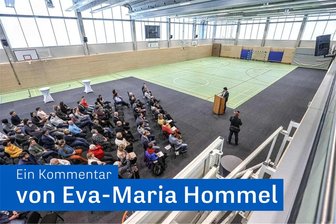 Kommentar zur Eröffnung der Sporthalle von Niederwiesa: Es geht doch! - Am Donnerstag, 18. Januar, begrüßte Niederwiesas Bürgermeister Raik Schubert Gäste zur Eröffnung der Sporthalle.