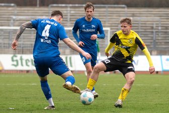 Kommentar zur Situation beim VFC Plauen: Jetzt wird es doch ziemlich wild - Das jüngste Heimspiel in der Fußball-Regionalliga gegen Hertha Zehlendorf (Foto) hatte der VFC Plauen 0:1 verloren. Am Mittwoch ist er 19 Uhr Gastgeber für den SV Babelsberg.