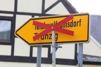 Kommentar zur Sperrung der Ortsdurchfahrt: Warum die Händler jetzt Respekt verdienen - Bis etwa Ende August ist die Ortsdurchfahrt Langenbernsdorf dicht. Die Folgen bekommen die Händler zu spüren.