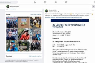 Kommentare von Freiberger AfD-Stadtrat: Theater-Intendant Lukovic „fassunglos“ - Unter anderem dieser mittlerweile gelöschte Beitrag auf der Facebook-Seite des AfD-Stadtrats hat für Empörung in Freiberg gesorgt.
