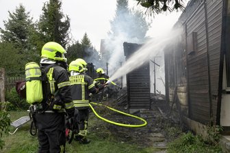 Kompost in Flammen - 14.000 Euro Schaden -