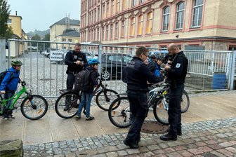 Kontrollen in Freiberg: Fast jedes zweite Fahrrad weist Mängel auf - Zwei Mal haben Polizei und Ordnungsamt im September in Freiberg Fahrräder kontrolliert.