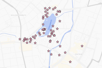 Kosmos Chemnitz 2025 - Lageplan -