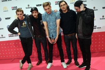 Kraftklub nimmt Blond mit auf Tour - Die Rockband Kraftklub 2014 in Bochum.