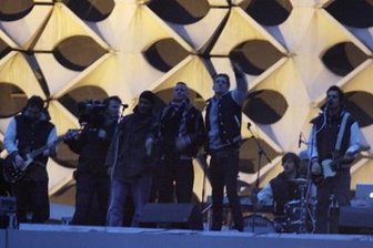 Kraftklub spielt in Chemnitz - Zu Ostern hatte Kraftklub ein Überraschungskonzert in Chemnitz gegeben.