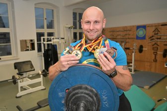 Kraftsportler aus Wildenfels will wieder zur Deutschen Meisterschaft - Rick Meier möchte auch in diesem Jahr die Qualifikation für die Deutsche Meisterschaft schaffen.