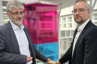 Krankenhäuser in Mittelsachsen warnen vor Sparreform: „Das ist ein Stück Blindflug“ - Die Geschäftsführer der Kliniken Freiberg und Mittweida, Matthias Stolze und Florian Claus (r.), warnen vor zusätzlichen Sparvorgaben.