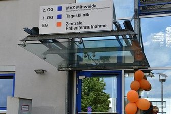 Krankenhaus: LMK eröffnet neue Patientenaufnahme - Die neue Patientenaufnahme im Krankenhaus Mittweida.