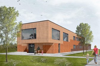 Kredit für Kindergarten-Neubau in Taura nicht genehmigt - So in etwa soll die neue Kita in Taura aussehen. Aber der Neubau steht in den Sternen.