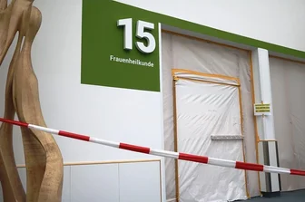 Kreiskrankenhaus Freiberg: Frauenheilkunde erhält eigene Station - Noch laufen die Bauarbeiten auf der neuen Station für Frauenheilkunde.
