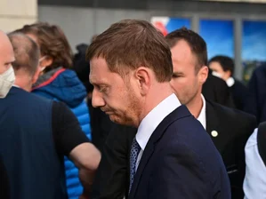 Kretschmer sieht keinen Regierungsauftrag für Union im Bund - Sachsens Ministerpräsident Michael Kretschmer (CDU) kommt nach der Bundestagswahl zu den Gremiensitzungen der Partei.