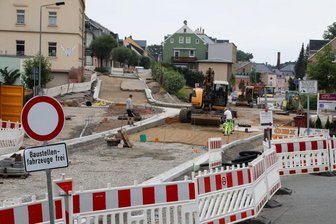Kreuzung bald wieder befahrbar -