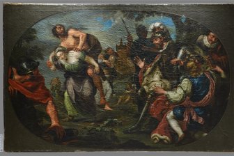 Kriebstein bekommt saniertes Gemälde zurück - Das Gemälde nach der Sanierung