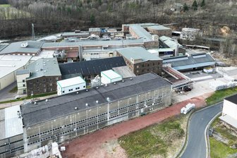 Kriebstein: Neue Pläne für ehemalige Papierfabrik in Kriebethal - Blick auf die ehemaligen Papierfabrik von Kübler und Niethammer in Kriebethal.