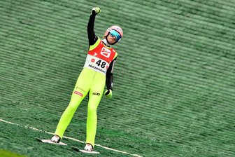 Kubacki gewinnt Sommer-Grand-Prix-Finale in Klingenthal - Wellinger Zweiter - Siegte in Klingenthal: Dawid Kubacki.
