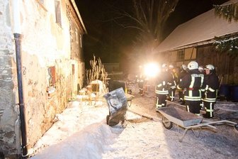 Küchenbrand - Feuerwehreinsatz in Hirschfeld -
