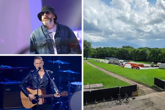 Küchwaldwiese wird zur Konzert-Location: So bereitet sich Chemnitz auf Bryan Adams und Sido vor - Sido und Bryan Adams treten in wenigen Tagen auf der Küchwaldwiese auf.