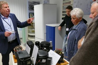 Kühlschränke und Verdichter ziehen viele Blicke auf sich - 