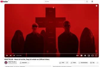 Kündigt Kraftklub Karriereende an? Neue „Beerdigungs-Single“ erschienen - Wie deutlich sollen sie denn noch werden? Kraftklub im Video zu „Wenn ich tot bin fang ich wieder an“.