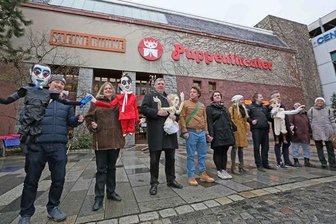 Künstler setzen Zeichen fürs Zwickauer Puppentheater -