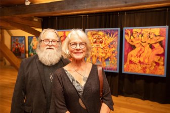 Künstlerpaar Johannes und Regina Zepnick stellt noch bis 4. August in Plauener Malzhausgalerie aus - Johannes und Regina Zepnick schwärmen von ihren Reisen. Bilder, die sie unterwegs malten, sind derzeit im Plauener Malzhaus zu sehen.