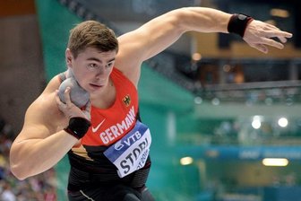 Kugelstoßer Storl holt Silber bei Hallen-WM -