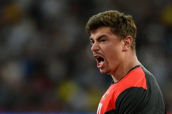 Kugelstoß-Weltmeister Storl Zweiter beim Saisoneinstand - David Storl ist Zweiter bei den Olympischen Spielen