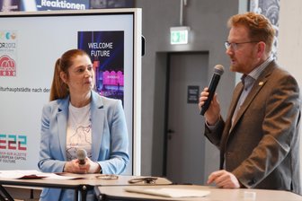 Kulturhauptstadt Chemnitz: Ein Erbe mit Verpflichtungen - Kuha-Geschäftsführerin Andrea Pier spricht mit Ferenc Csák über die Legacy.