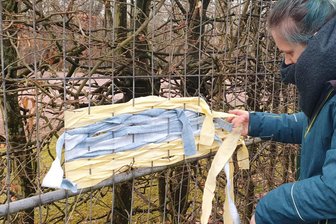 Kulturhauptstadt-Projekt: Warum das Oederaner Museum alte Textilien sammelt - Großflächig gewebte Kunstwerke sollen diesen Sommer in Oederan entstehen.