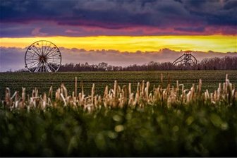 Kulturhauptstadtjahr Chemnitz inspiriert Lichtenau: Zwei Ausstellungen eröffnen an ungewöhnlichen Orten - Riesenrad und Riesenrutsche sind Markenzeichen des Sonnenlandparks. Die Sommersaison beginnt am 23. März.