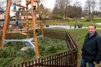 Kulturpark in Pockau wiedereröffnet - neue Brücke bleibt bis Frühjahr gesperrt -