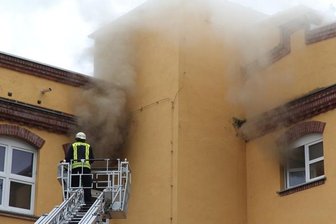 Kunnersdorf: Brand in Textil-Firma -