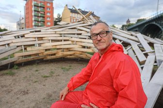Kunst am Chemnitzer Viadukt: Wo Wasser auf Erde und Luft trifft -