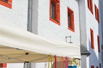 Kunstmarkt auf der Rochsburg - Ein Kunstmarkt findet am Sonntag auf der Rochsburg statt.
