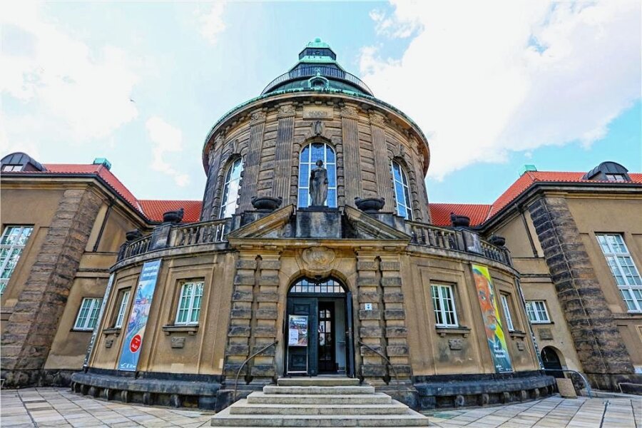 Kunstsammlungen Zwickau: Nach 110 Jahren Museumsbetrieb wird das Gebäude umfassend saniert - Die heutigen Kunstsammlungen Zwickau Max-Pechstein-Museum wurden im Jahr 1914 als König-Albert-Museum eröffnet. Foto: 