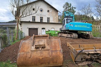 Kurz vor dem Abriss: Die letzten Bilder vom Bahnhof Zschopau - Der Zschopauer Bahnhof kurz vor dem Abriss.