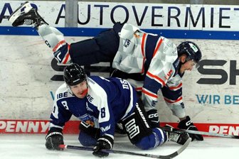 Kurz vor dem Gipfeltreffen im Erzgebirge: Eishockey-Wölfen fehlen sieben Spieler - Voller Einsatz in Dresden: Sieben Spieler fehlten bei Schönheide - dafür legten sich die anderen mächtig ins Zeug.