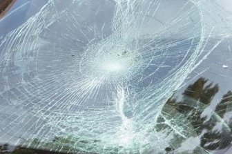 Kurzes, aber heftiges Unwetter in Teilen des Vogtlandes - Nicht nur diese Autoscheibe ging bei dem lokal begrenzten Unwetter in der Nacht zum Dienstag zu Bruch. An der Straßberger Straße in Plauen zeugten etliche heruntergebrochene Äste vom Unwetter. Der Radweg an der Weißen Elster war stellenweise nicht mehr passierbar.