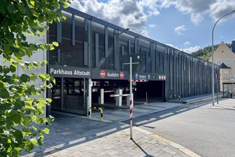 Kurzzeitige Wartungsarbeiten am Parkhaus Schwarzenberg - Im Parkhaus von Schwarzenberg stehen ab Donnerstag Wartungsarbeiten an.