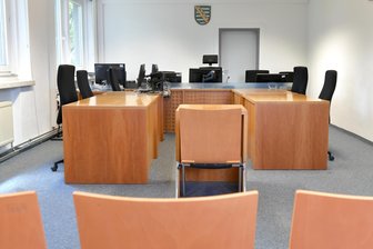 Ladendiebstahl und ungenehmigte Stromerzeugung: Was am Amtsgericht Freiberg verhandelt wird - In den Räumen des Amtsgerichts Freiberg wird diese Woche wieder Recht gesprochen.