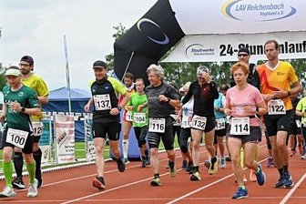 Läufer machen Meter für krankes Kind - Der 24-Stunden-Lauf von Reichenbach geht am Sonnabend in seine letzte Runde. 