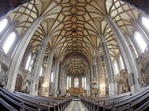 Land fördert Sanierung von Dom St. Marien in Zwickau -             Innenansicht des Doms St. Marien in Zwickau.