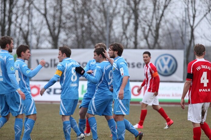 Landespokal: CFC besiegt FSV Zwickau - Der CFC besiegte am Mittwochabend den FSV Zwickau 2:1.