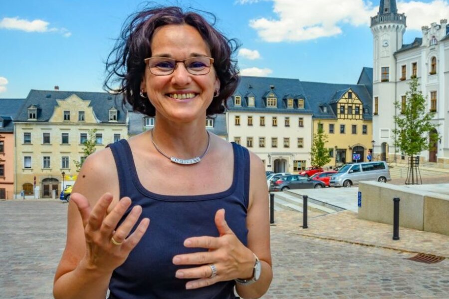 Landratswahl Zwickau: Knapp unterlegene Kandidatin Obst erkennt Ergebnis an - Dorothee Obst.