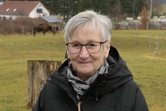 Langjährige Chefin des Tierparks Hirschfeld in Ruhestand verabschiedet - Ramona Demmler verlässt zwar als Chefin den Tierpark, wird aber gemeinsam mit ihren Enkeln oft wieder hierher zurückkommen.