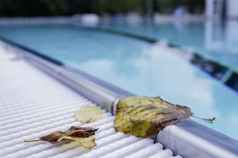 Laub vom Nachbarn: Manchmal muss er dafür zahlen - Wer einen Pool unter Nachbars Bäumen baut, muss mit Laub rechnen.