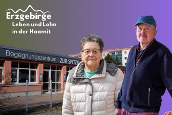 Leben im Alter: Wie zwei Senioren im Erzgebirge Orte der Gemeinschaft schaffen - Helga Kreißl (l.) und Horst Vogel setzen sich seit Jahren ehrenamtlich für andere Senioren ein.